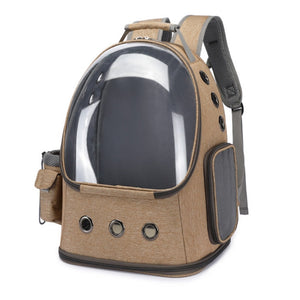 Cat Carrier Backpack Space Capsule - Pampered Pets